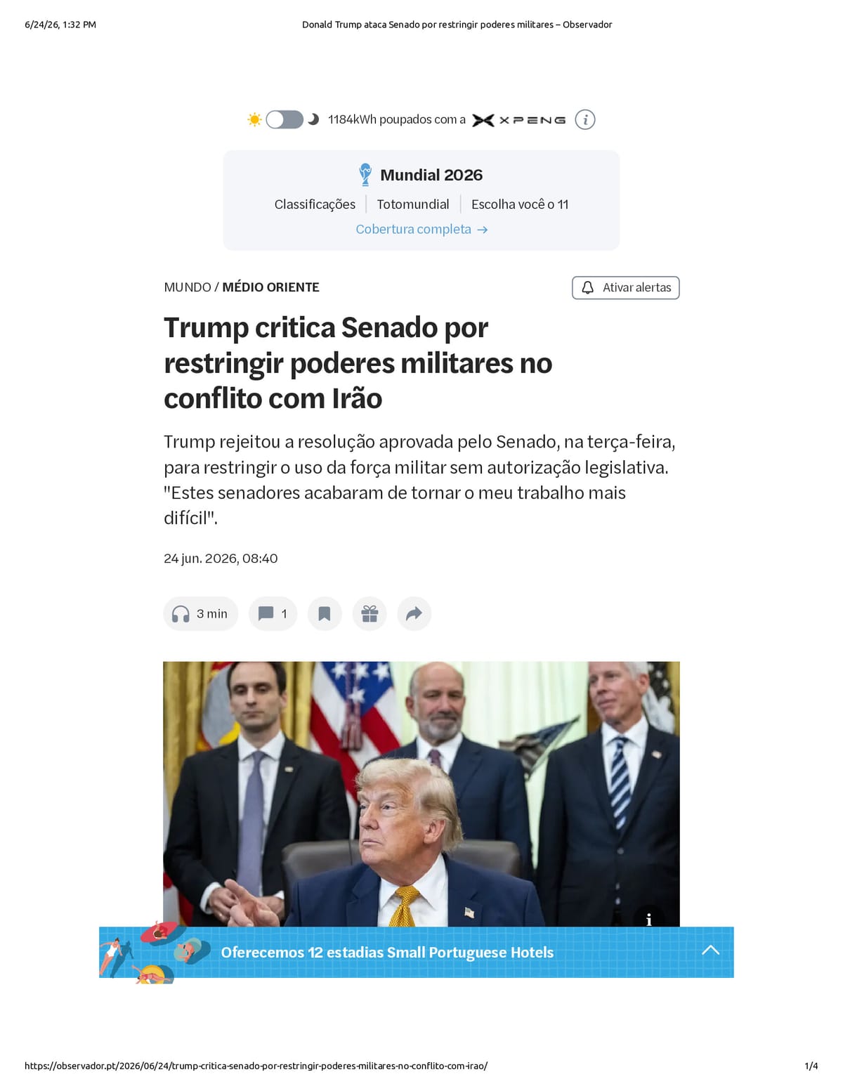 Native browser print preview