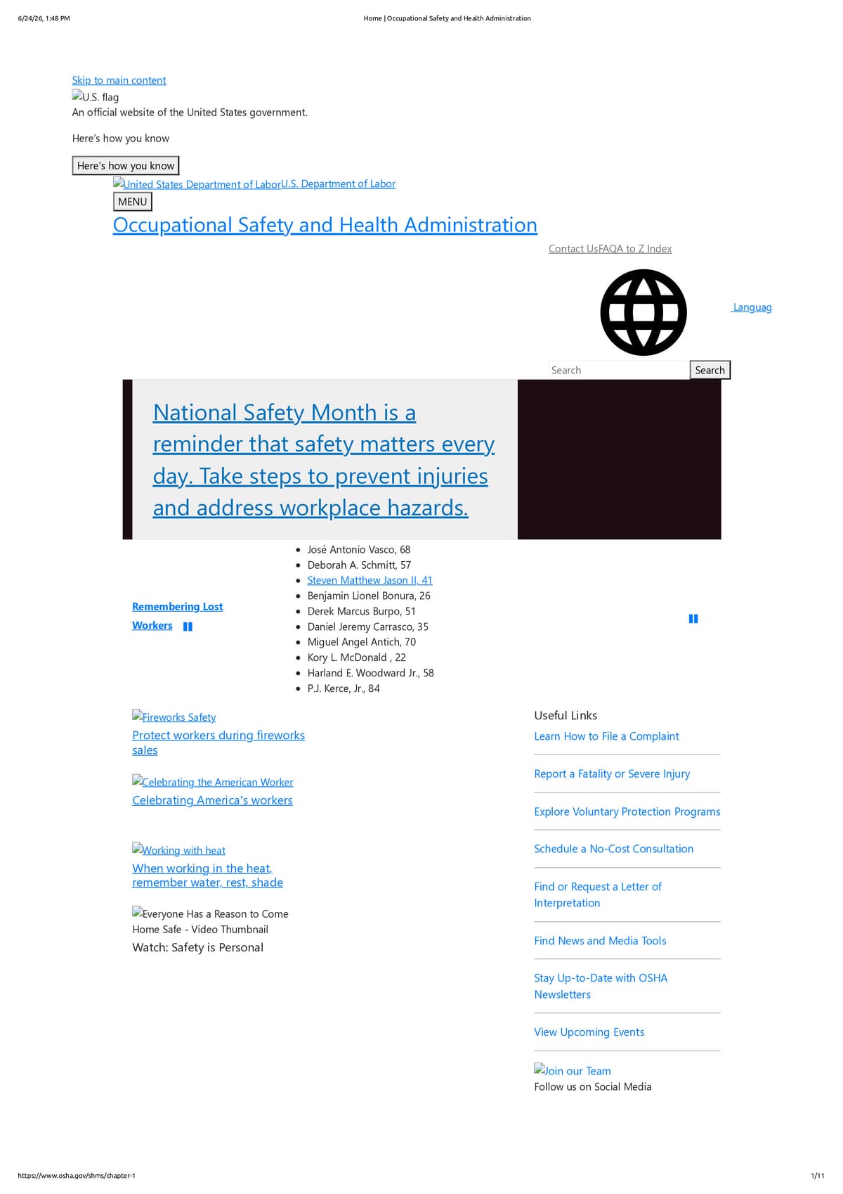 Native browser print preview