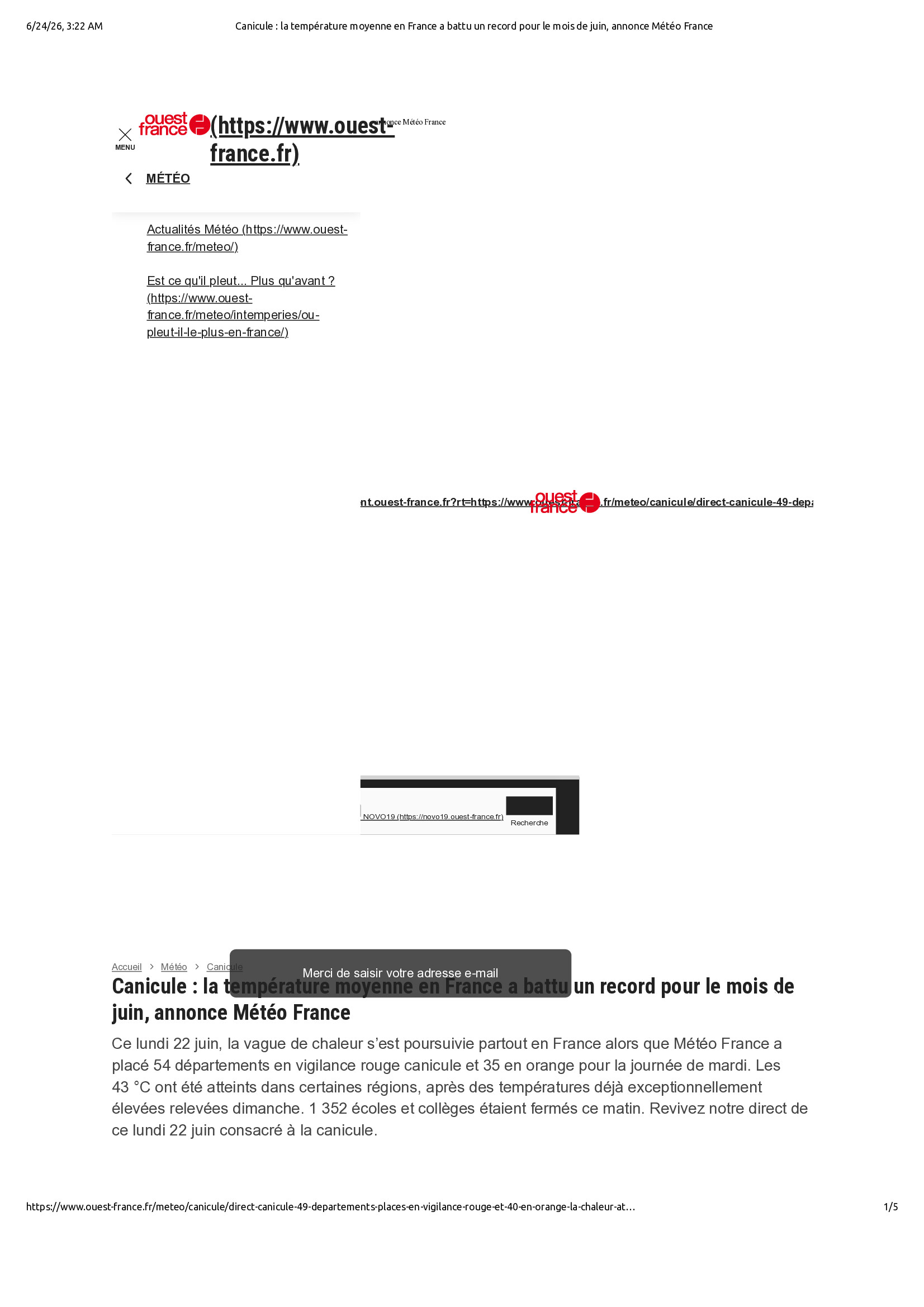 Native browser print preview
