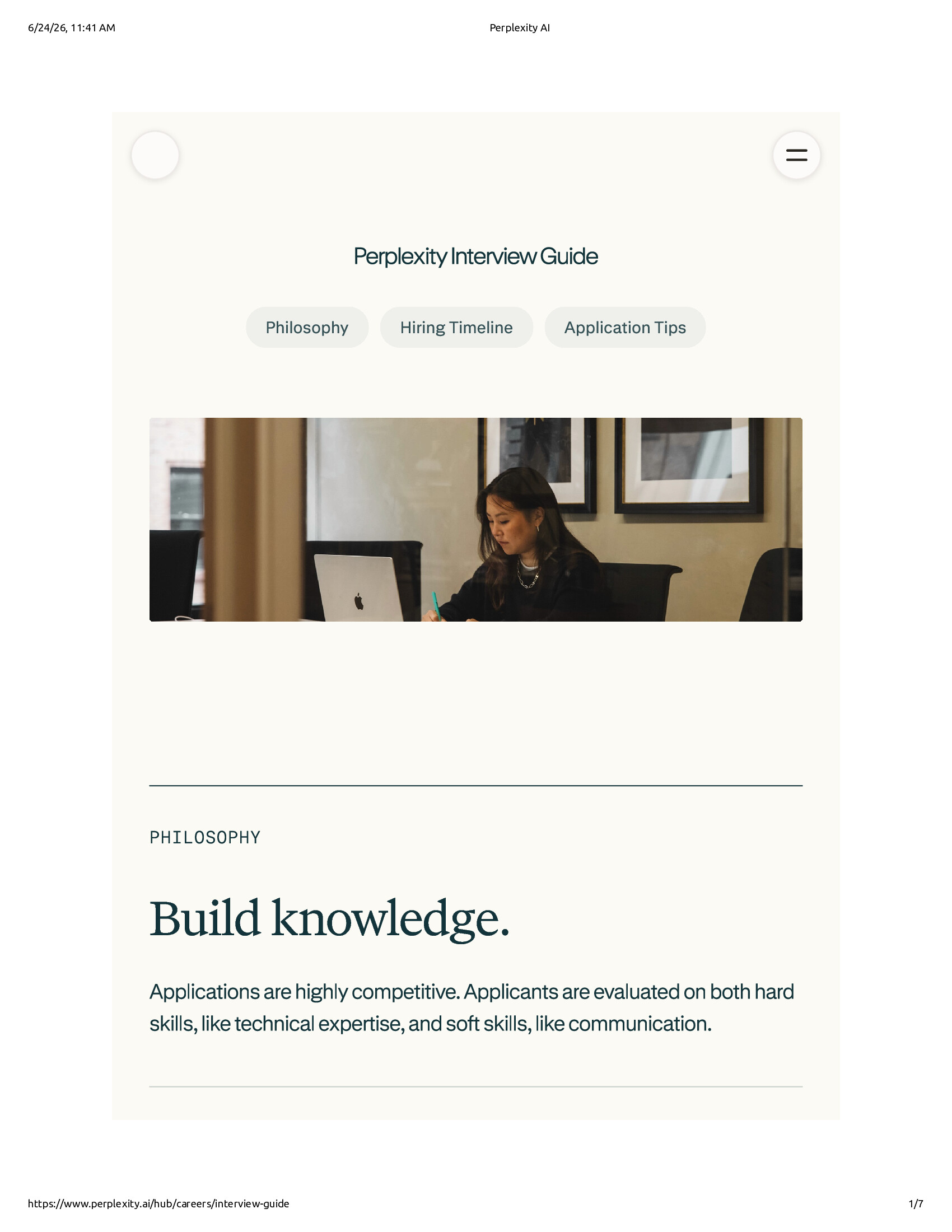 Native browser print preview