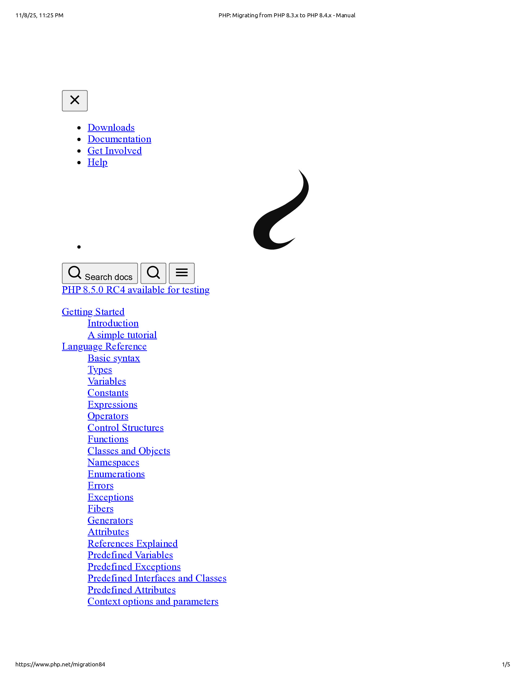 Native browser print preview