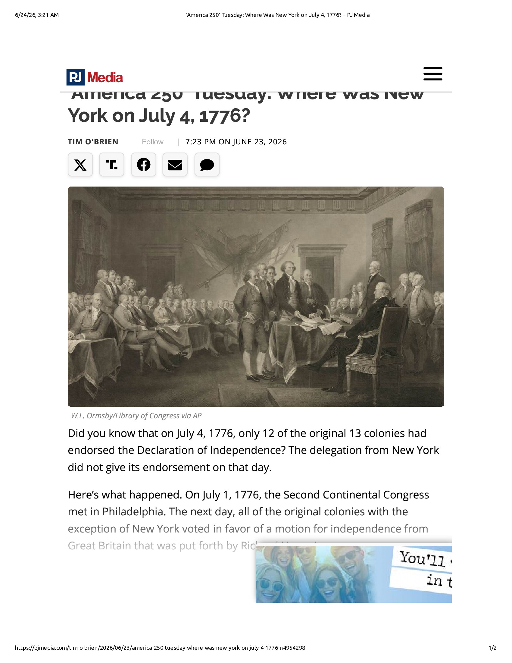Native browser print preview