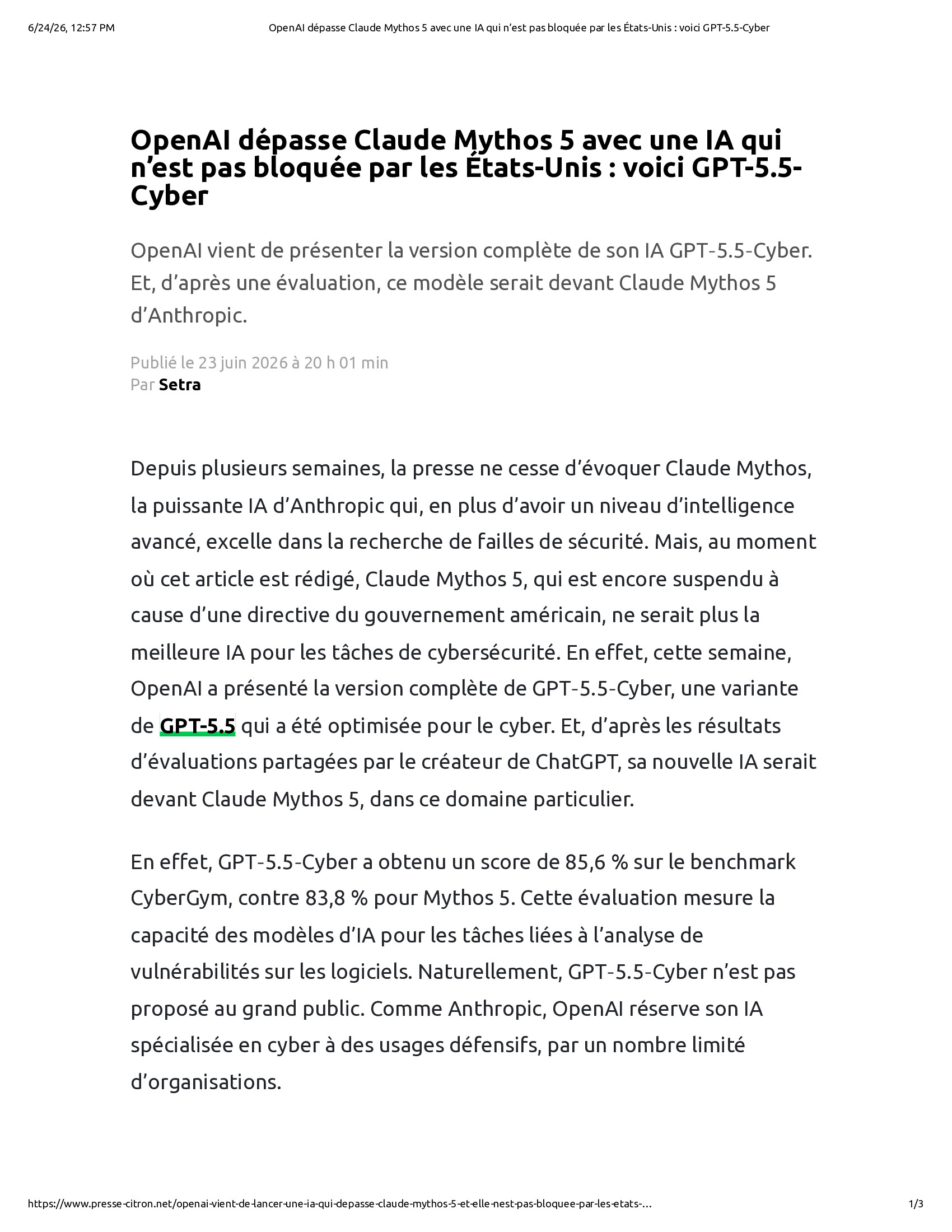 Native browser print preview