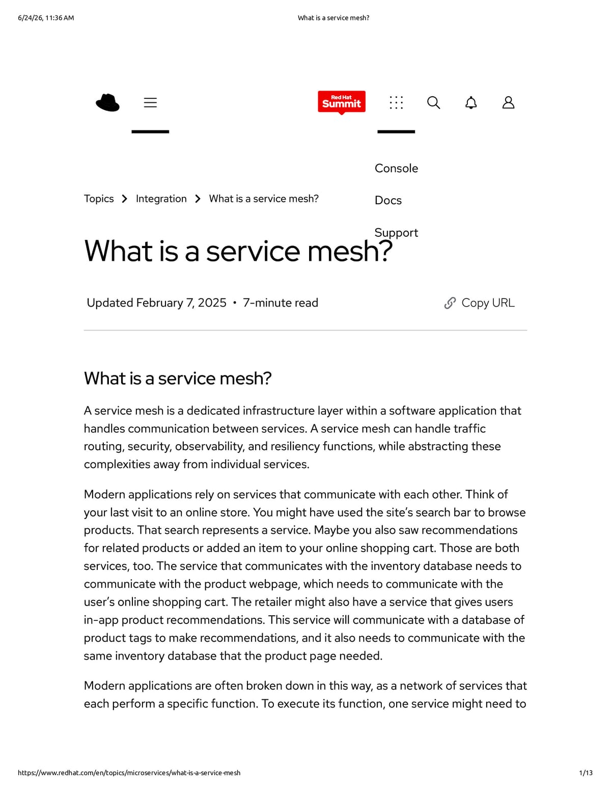 Native browser print preview