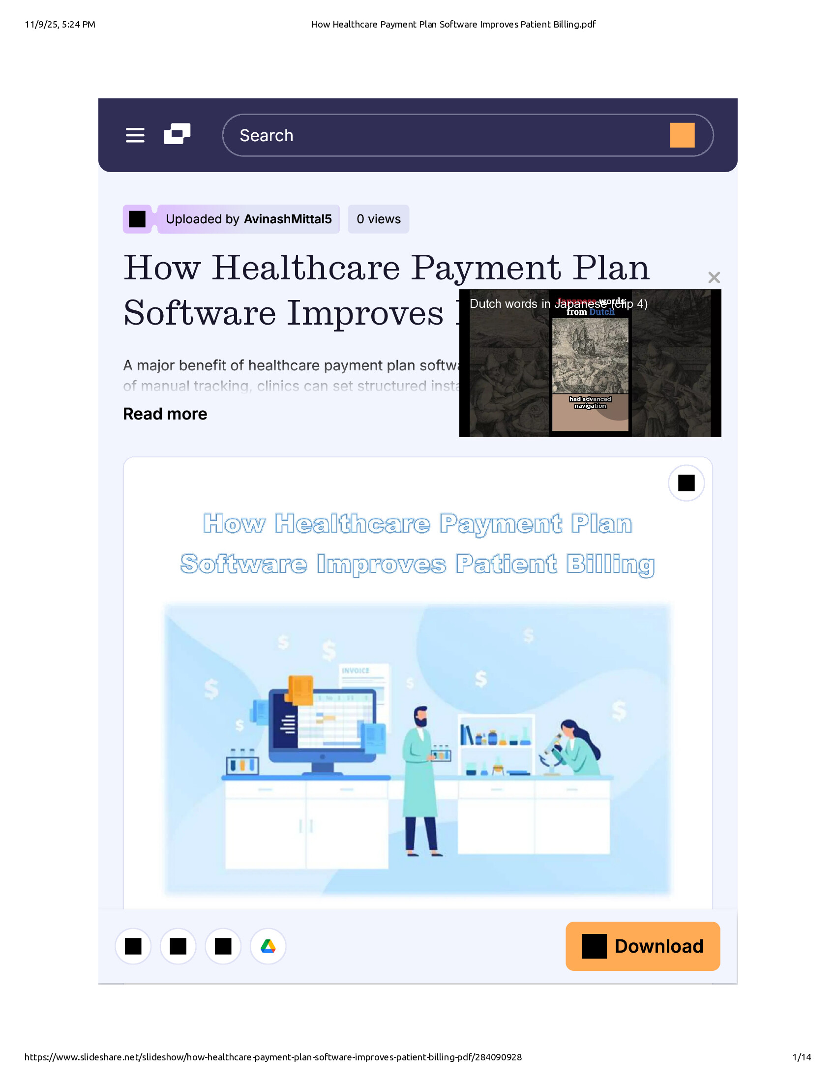 Native browser print preview