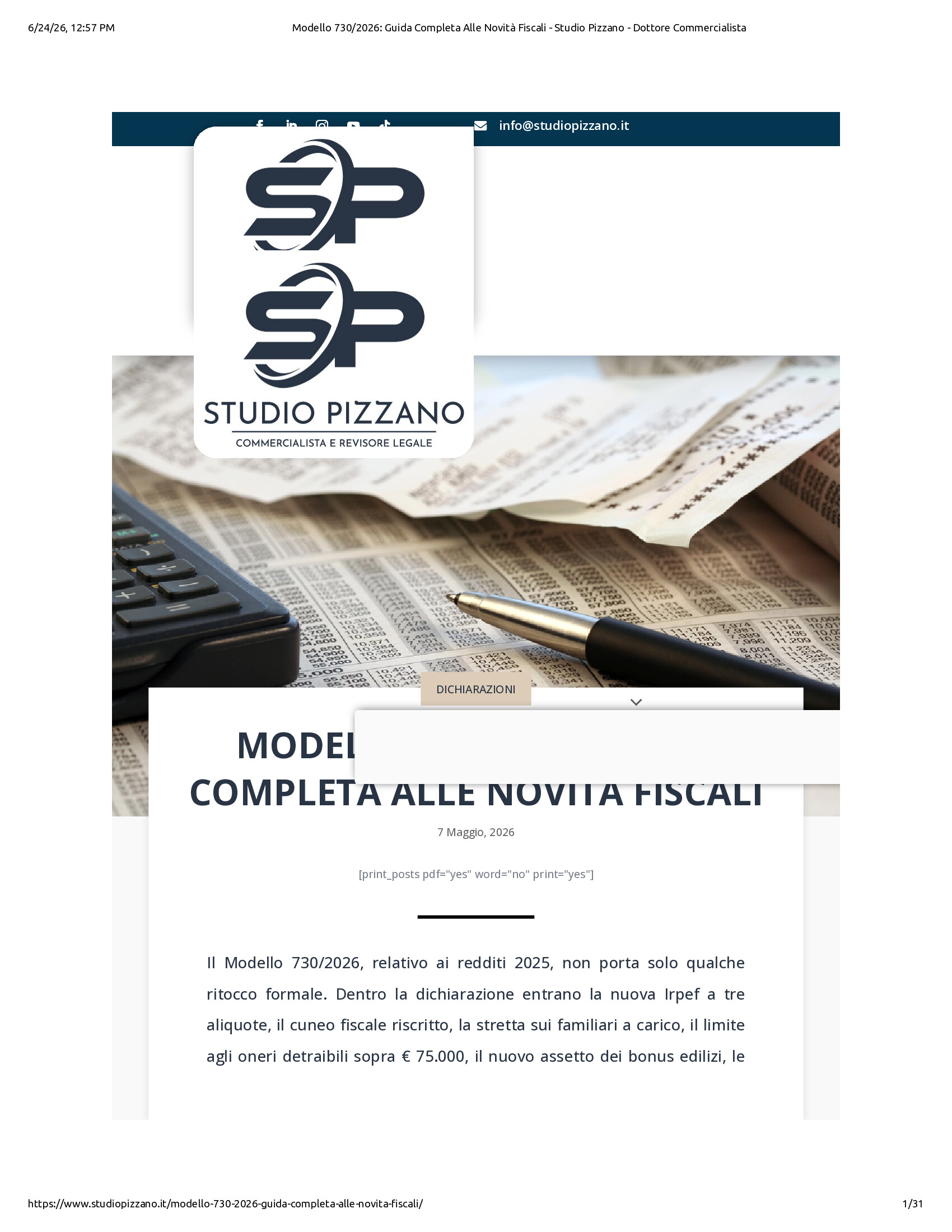Native browser print preview