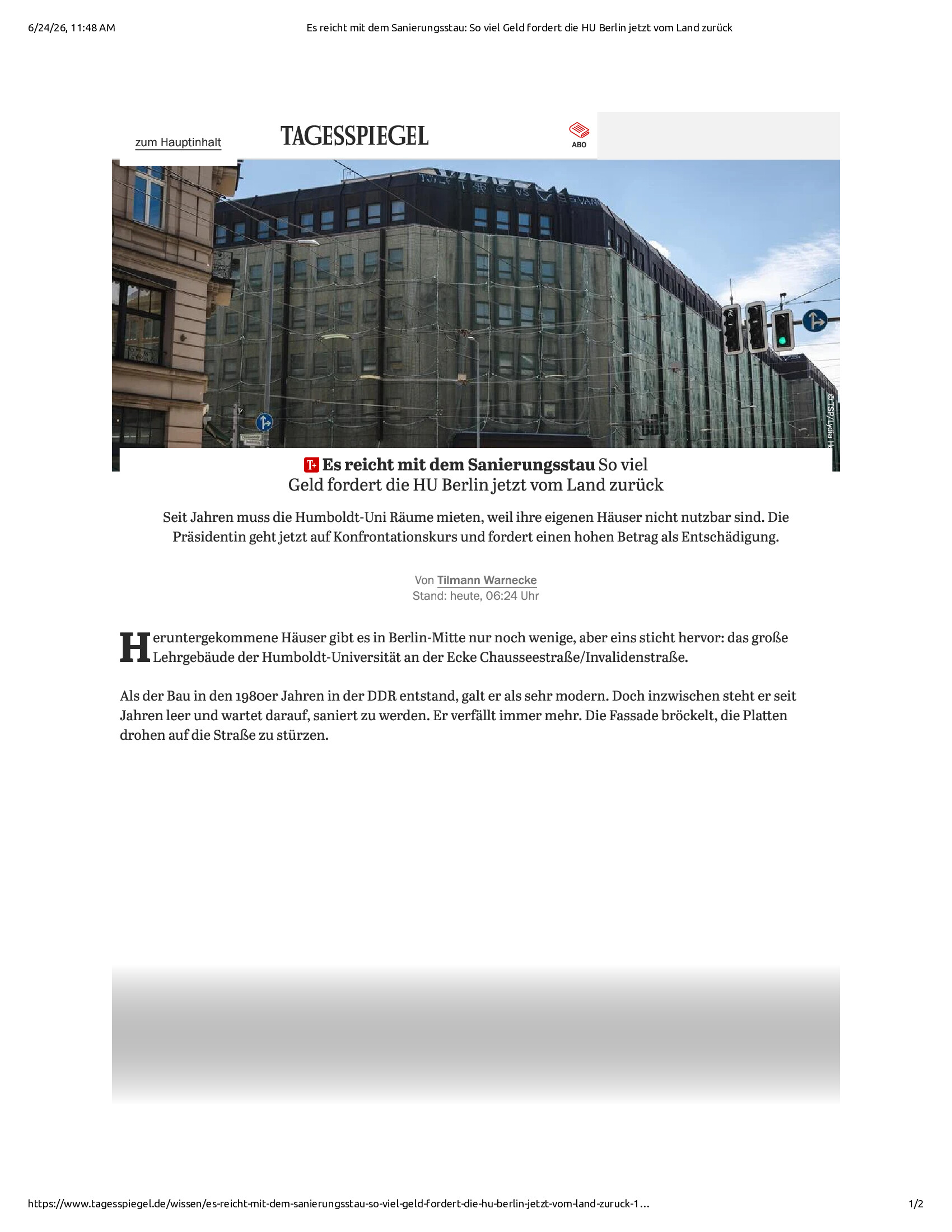 Native browser print preview