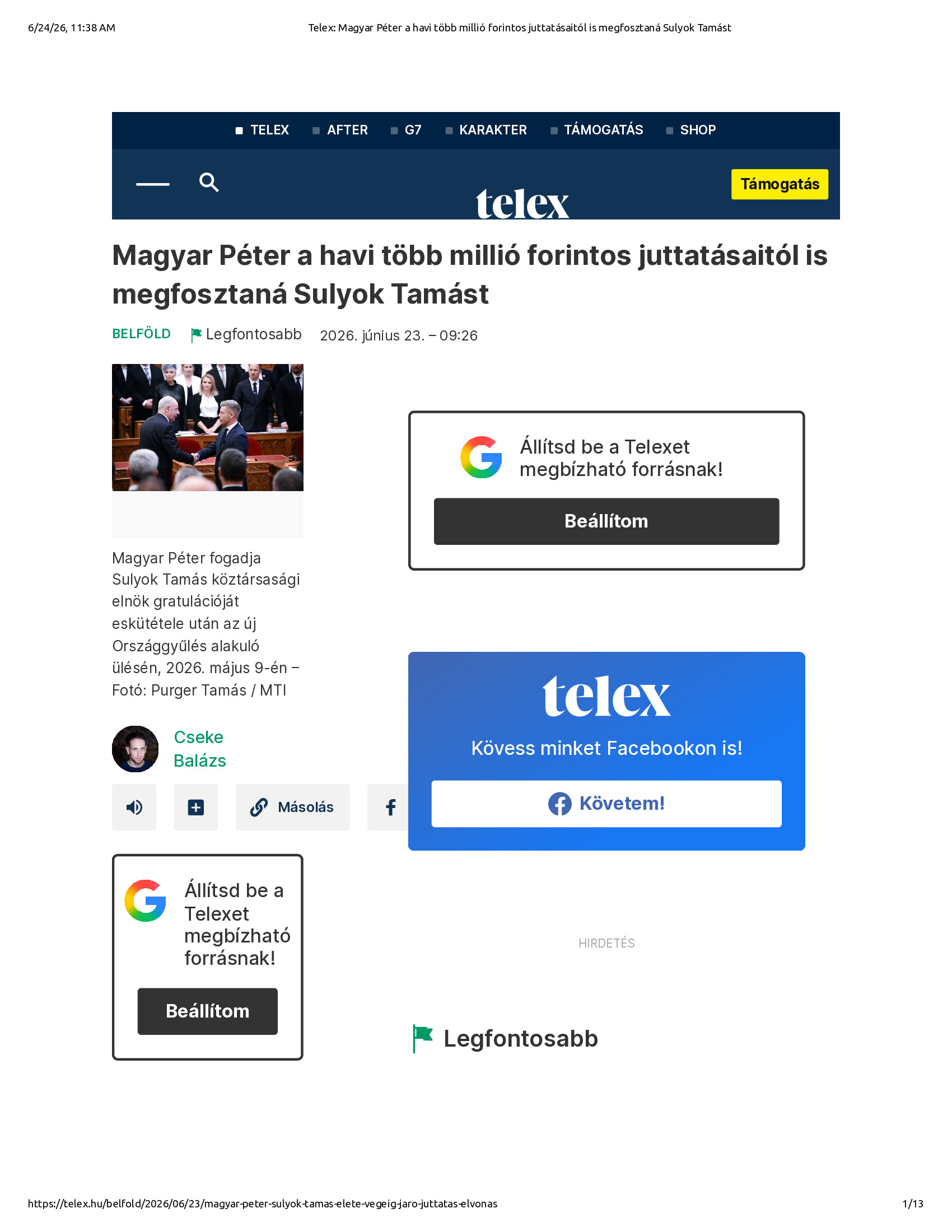 Native browser print preview