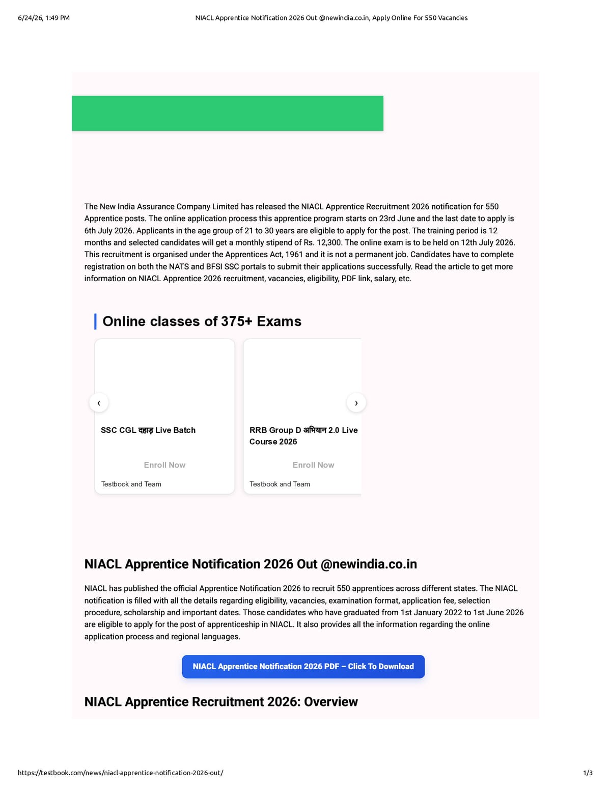 Native browser print preview