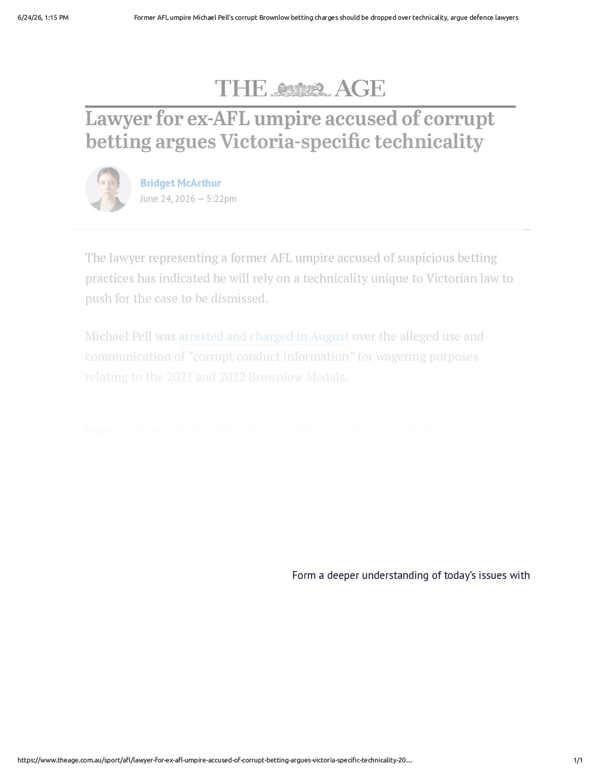 Native browser print preview