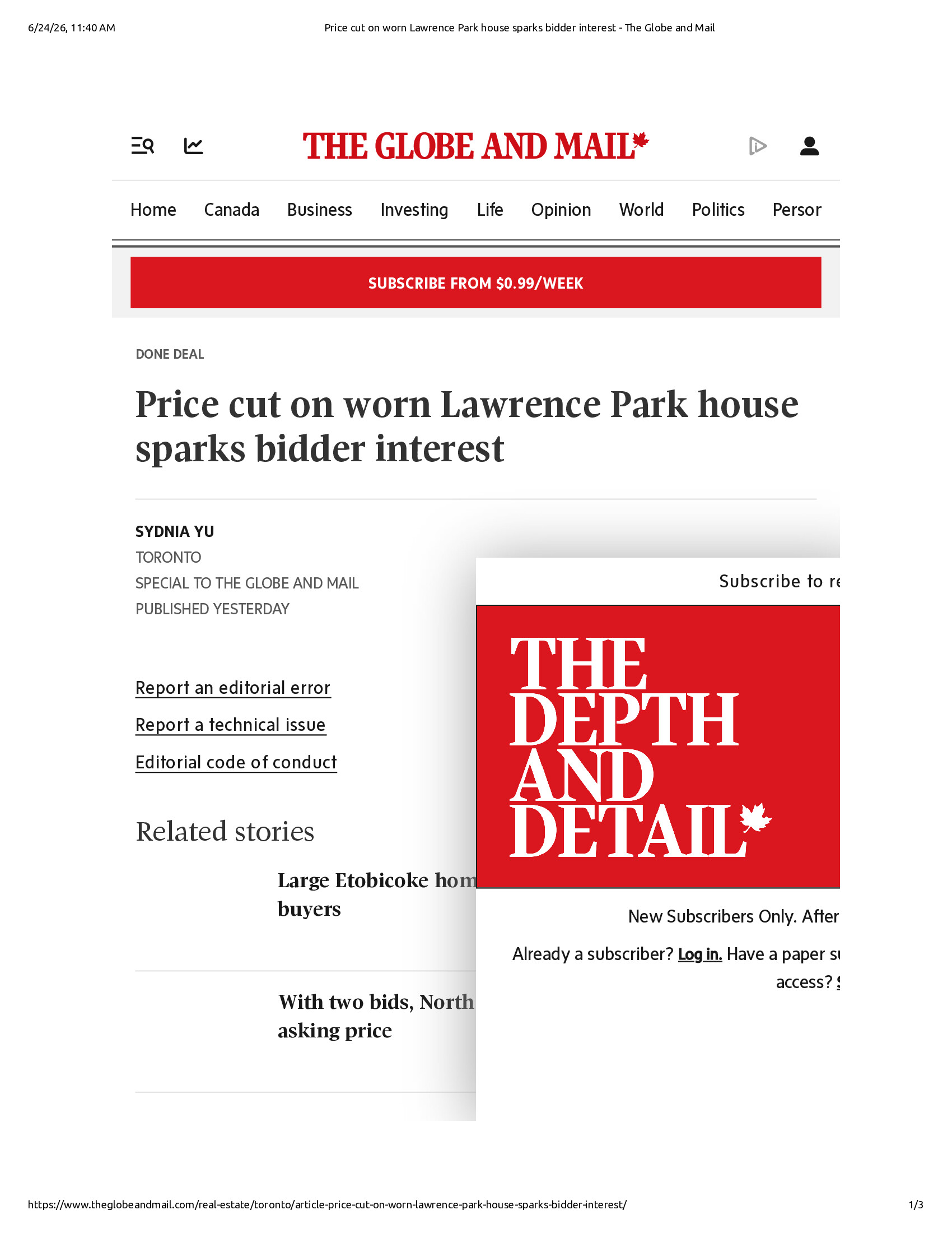 Native browser print preview
