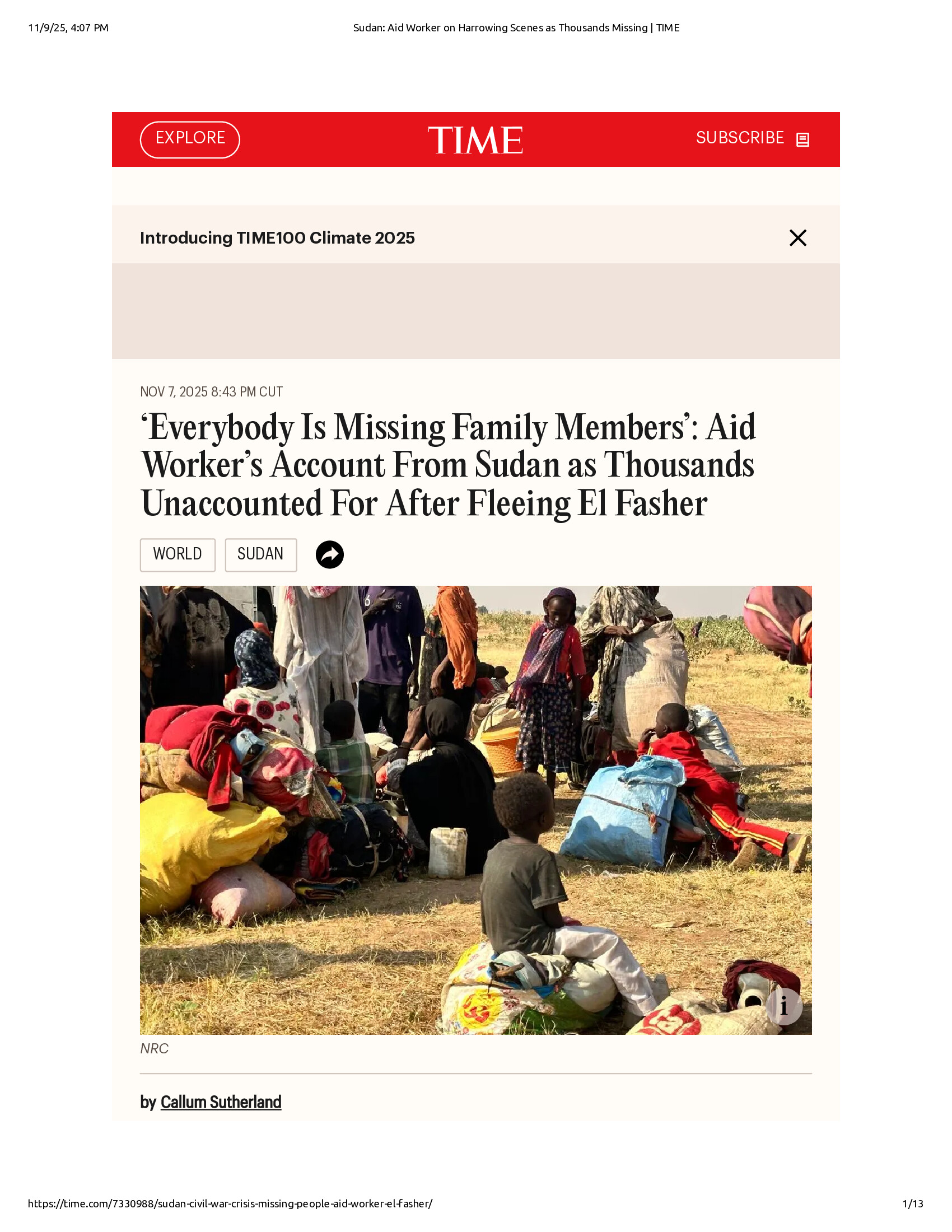 Native browser print preview