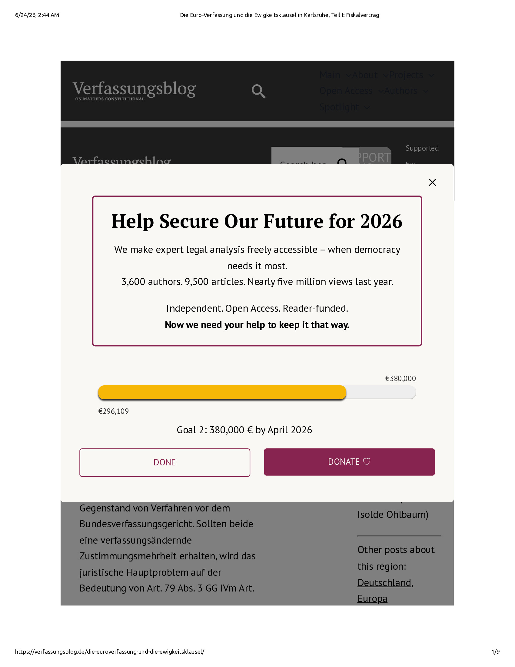 Native browser print preview