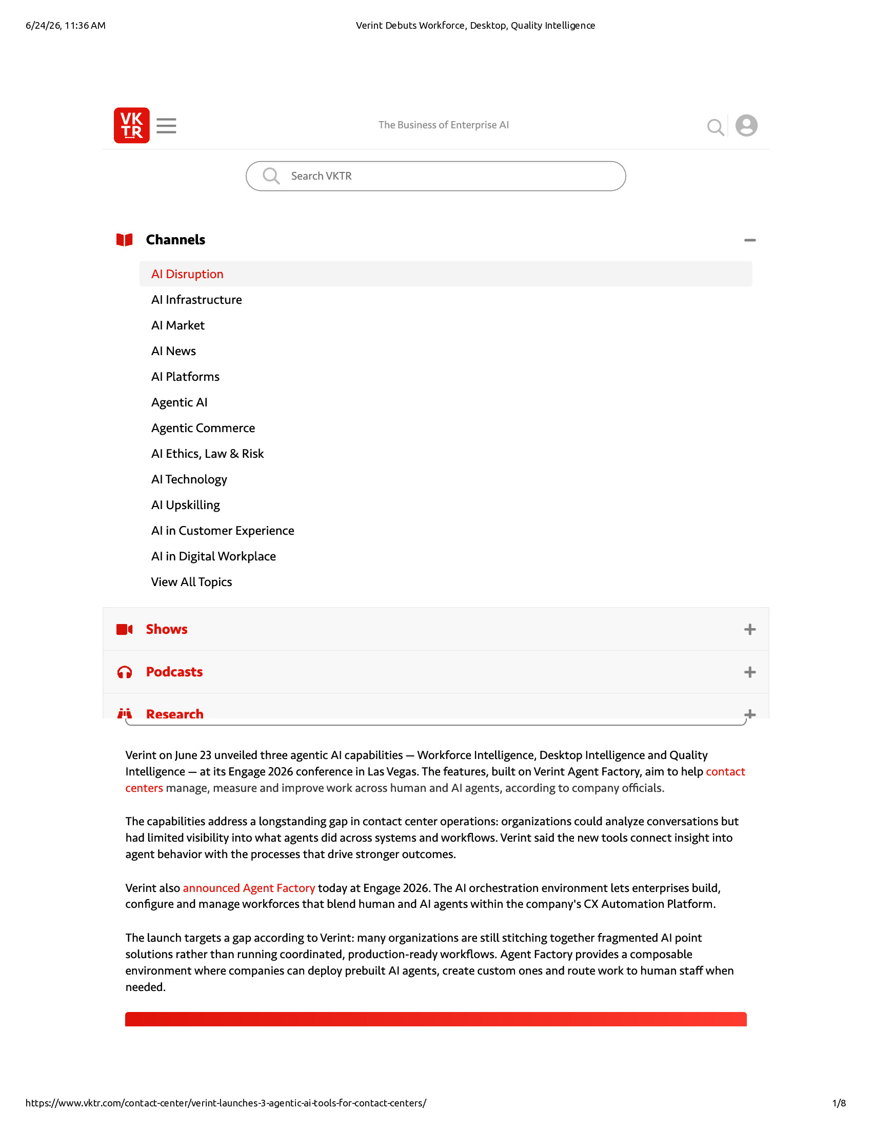 Native browser print preview