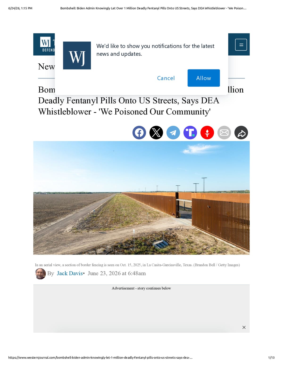 Native browser print preview