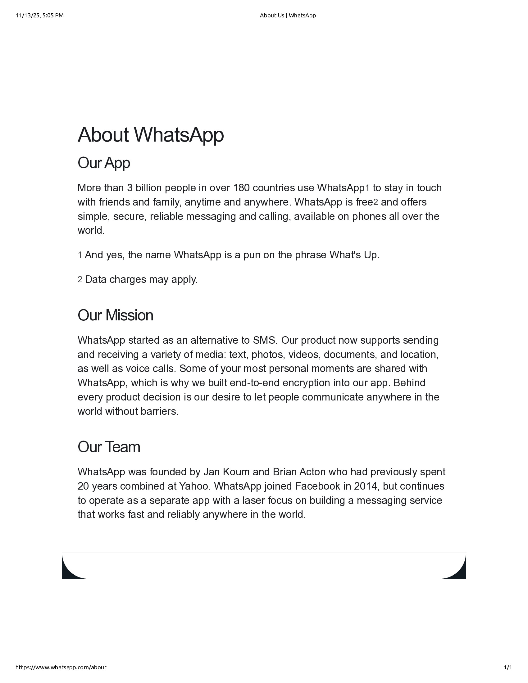 Native browser print preview