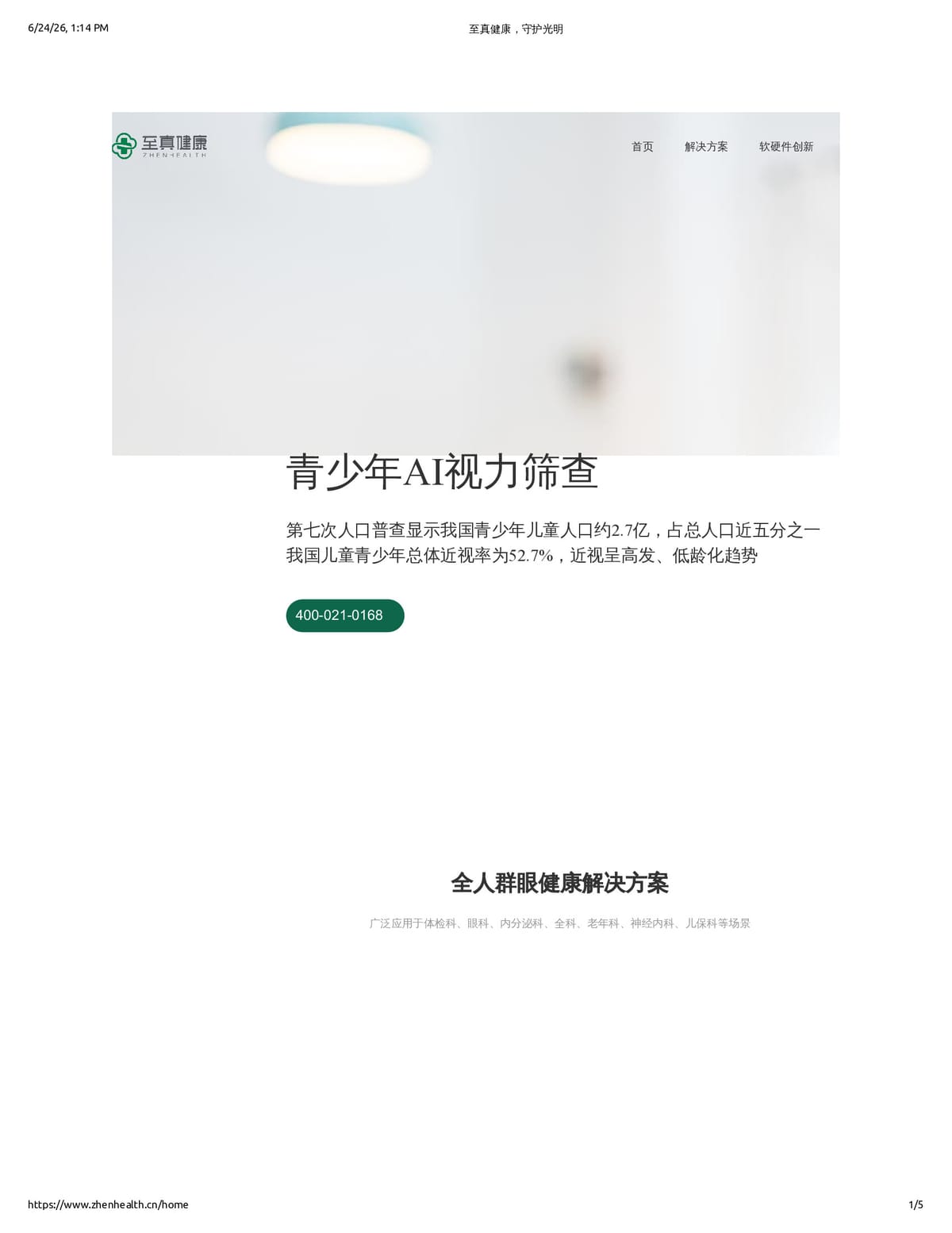 Native browser print preview